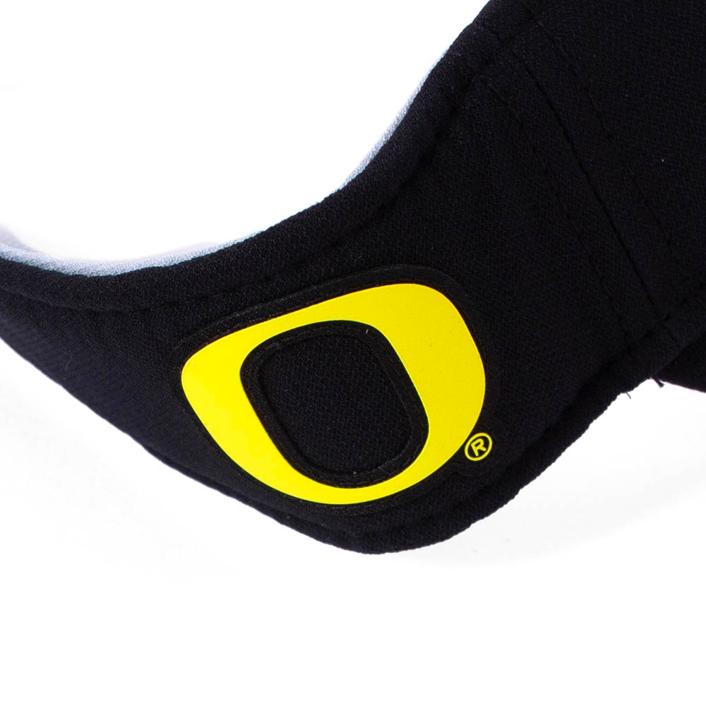 Classic Oregon O, Nike, Black, Visor, Performance/Dri-FIT, Accessories, Unisex, Sideline, Tonal, Ace, Practice, 882716